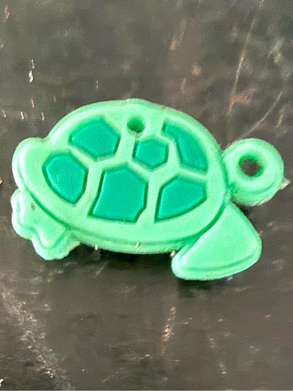 Green Turtle Reptile Accessory Charm by